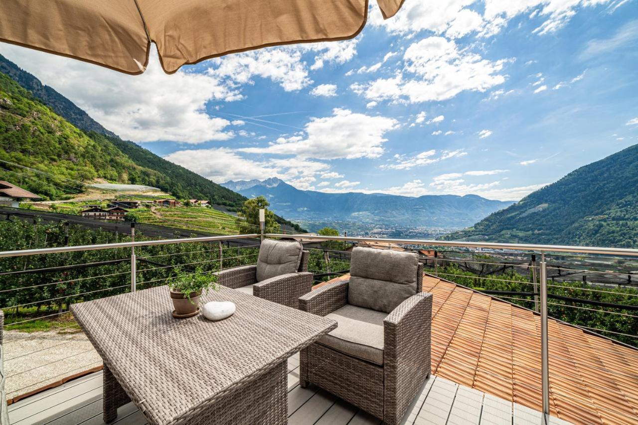 Rasnerhof Ferienwohnung Meran Lagundo Luaran gambar